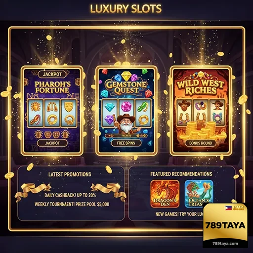 789taya luxury slots promotions